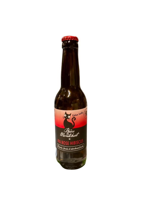 Bières de Montchat - IPA Rose Hibiscus - Blanche
