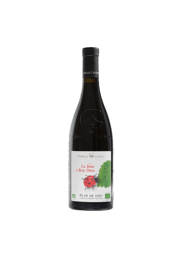 Côte du Rhône Village AOP - Camille Cayran - Plan de Dieu – La Bête à Bon Dieu - rouge 2023
