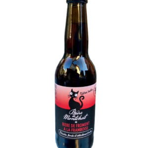 Bières de Montchat - Bière de froment à la framboise - Blanche