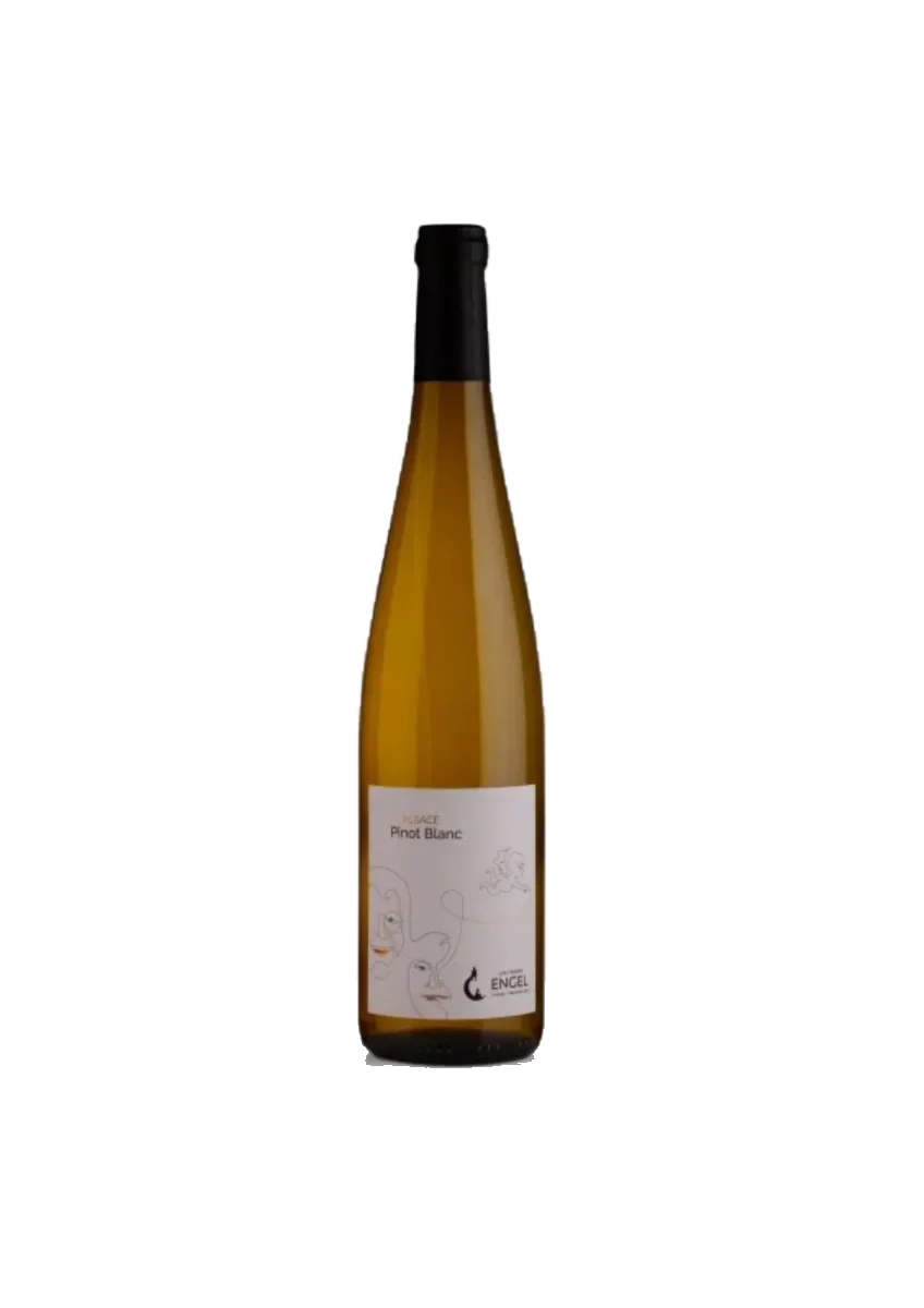 Flasche Alsace, Les Frères Engel, Pinot Blanc, Weißwein