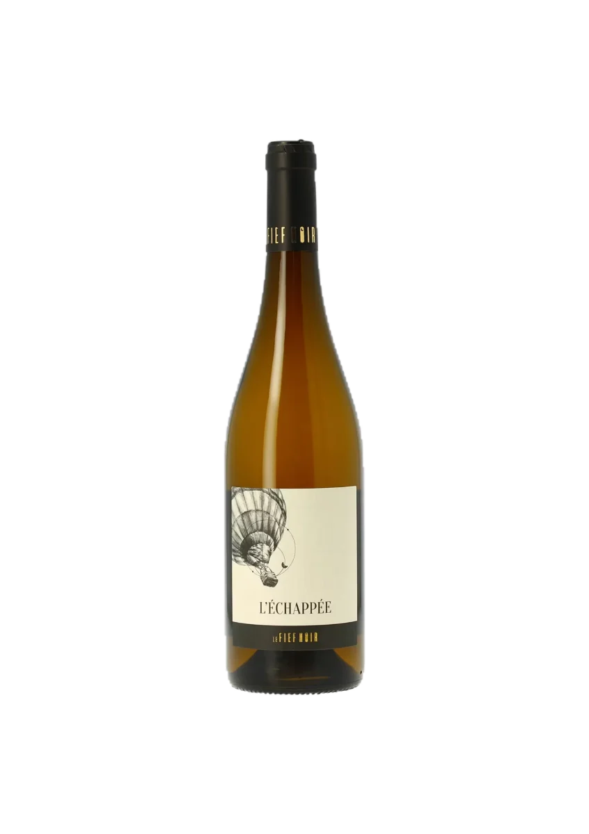 Botella de Anjou, Domaine Fief Noir, L’Echappée, vino blanco