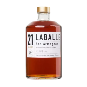 Bouteille de Bas-Armagnac, Domaine Laballe, Gold 21 ans