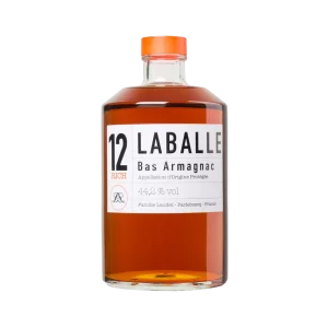 Bouteille de Bas-Armagnac, Domaine Laballe, Rich 12 ans