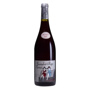 Bouteille de Beaujolais Nouveau, Domaine Ruet, vin rouge