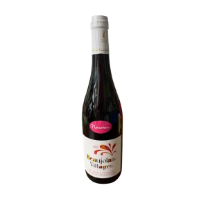 Bouteille de Beaujolais Villages, Domaine des Deux Fontaines, vin rouge