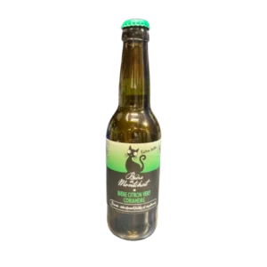Bouteille de Bières de Montchat, Bière citron vert coriandre, Blonde