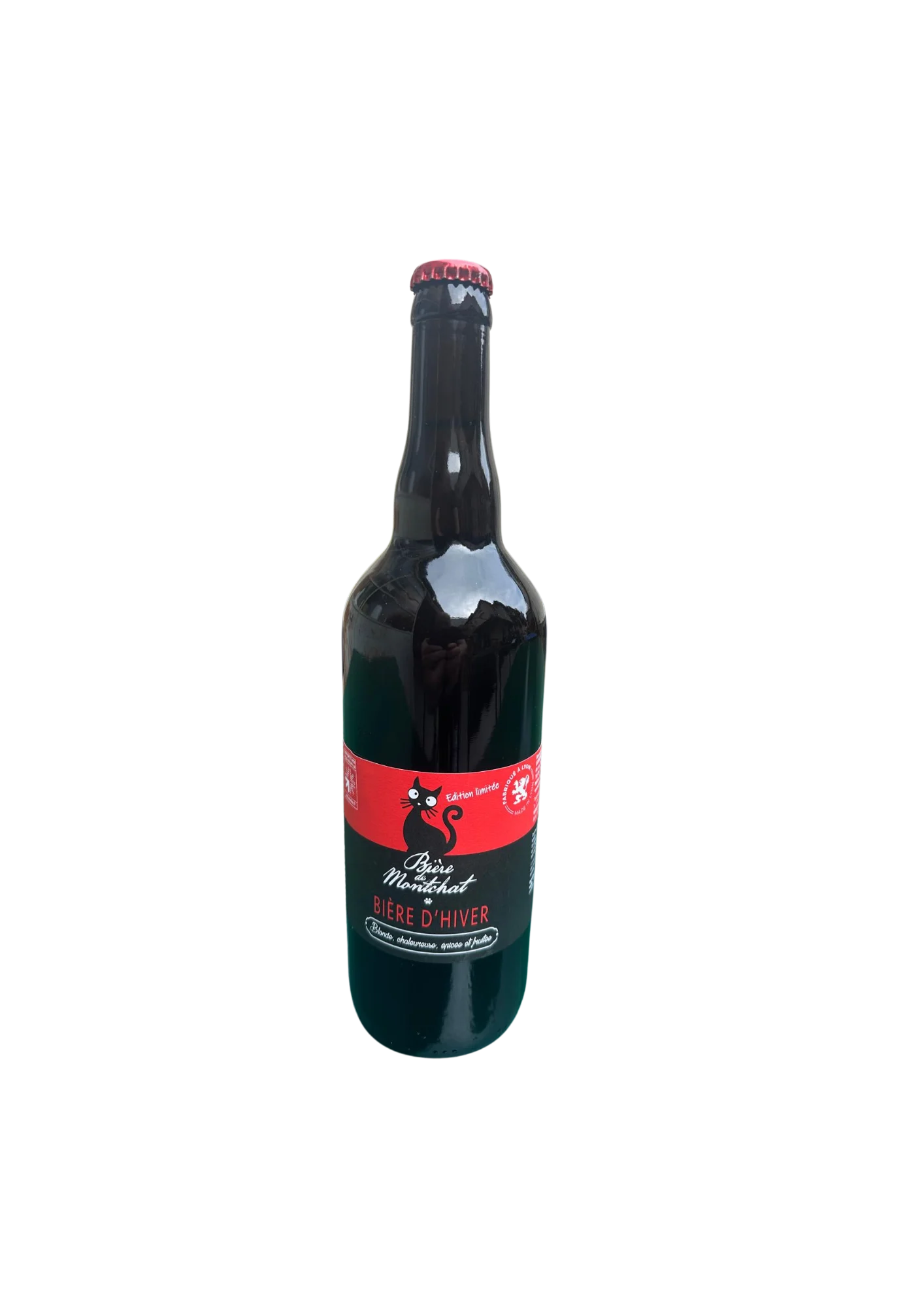 Botella de Bières de Montchat, Cerveza de invierno, Rubia