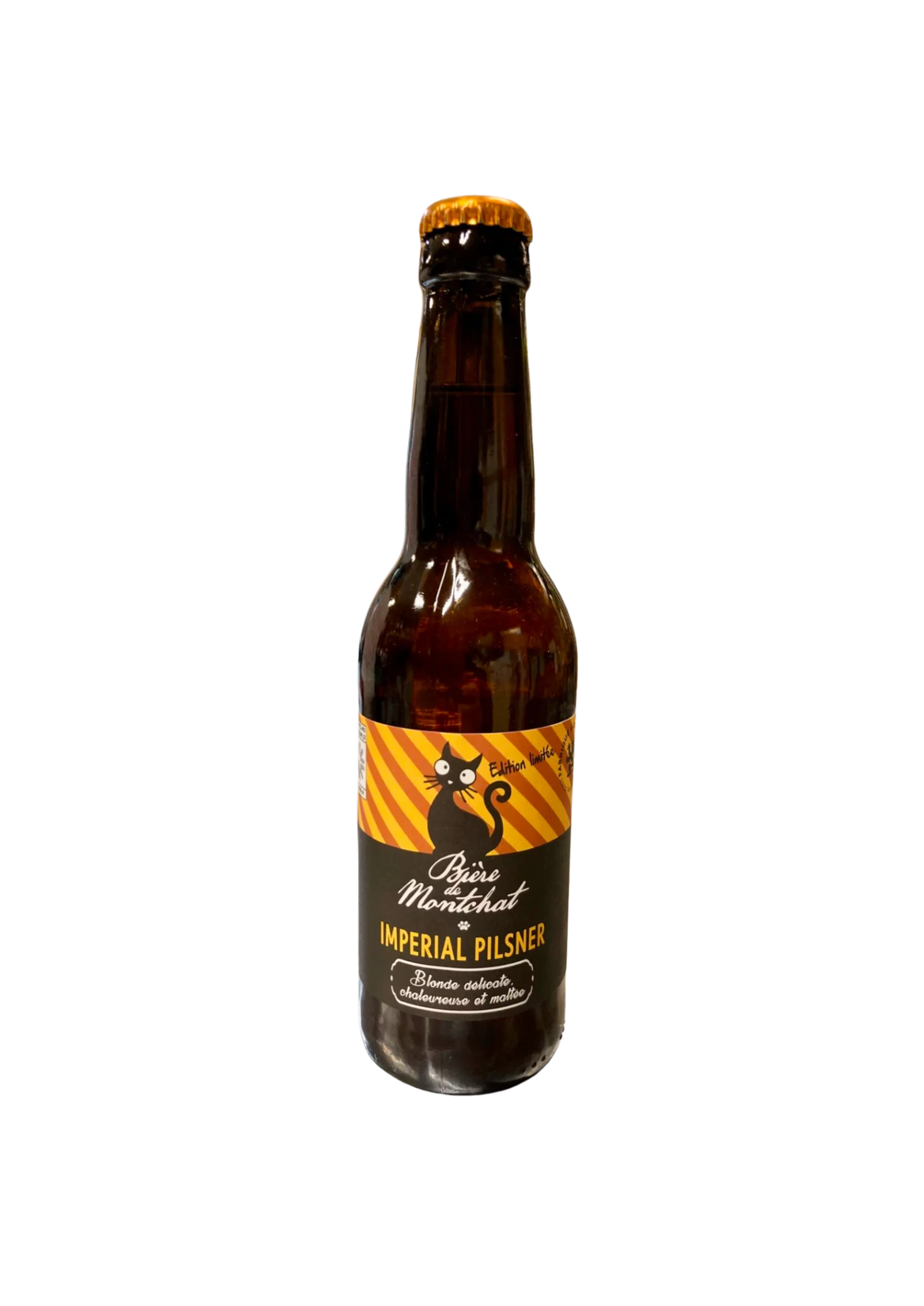 Bottle of Bières de Montchat, Imperial Pilsner, Blonde