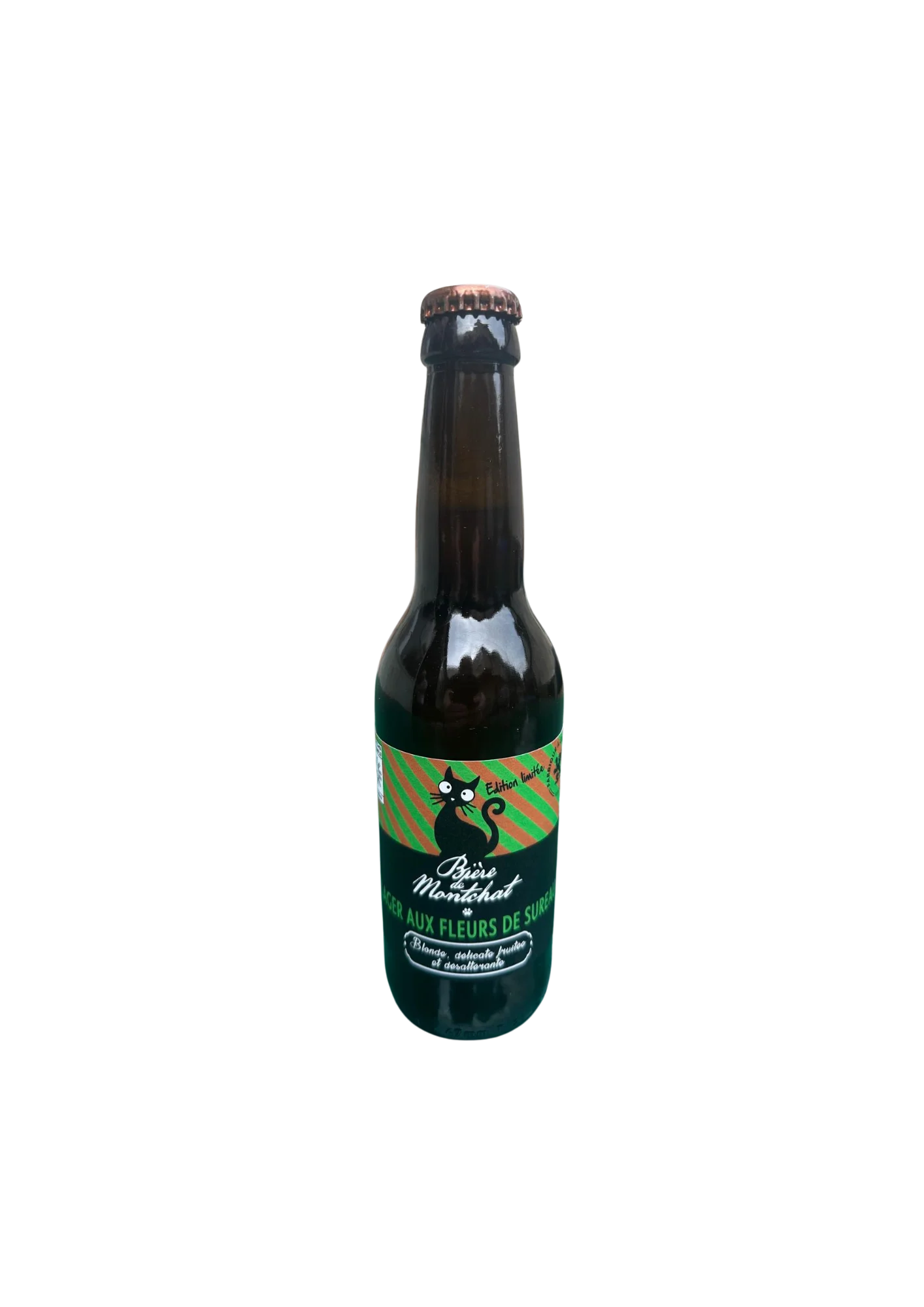 Bottle of Bières de Montchat, Elderflower Lager, Blonde