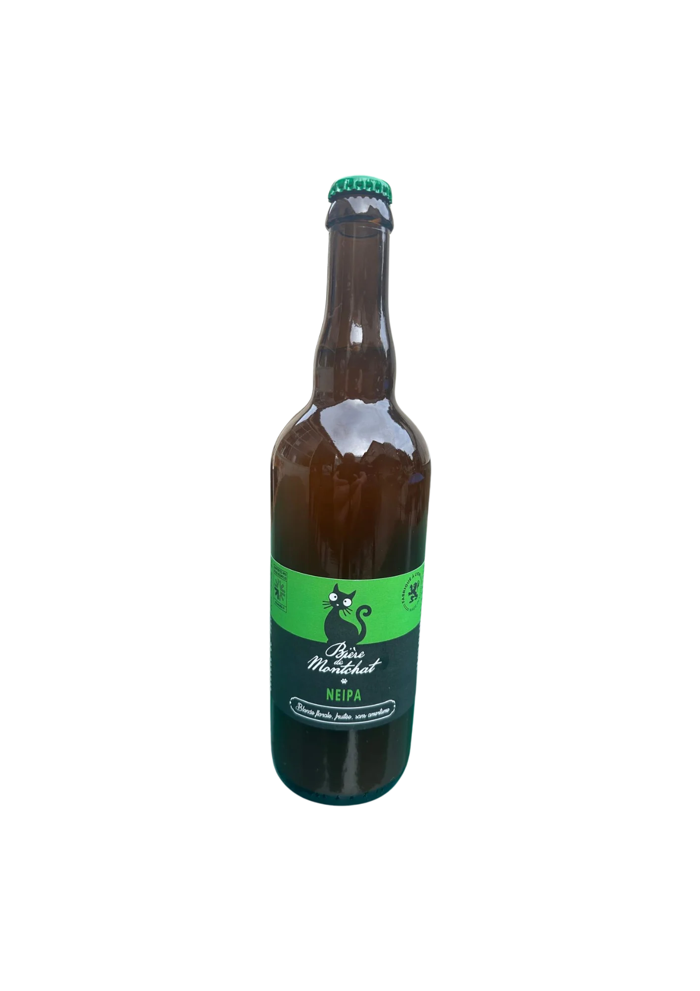 Bottle of Bières de Montchat, New England IPA, Blonde