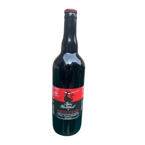 Bouteille de Bières de Montchat, Porter d’hiver, Brune