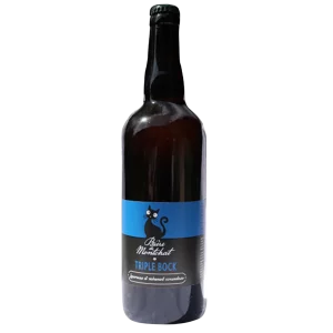 Bouteille de Bières de Montchat, Triple Bock, Brune