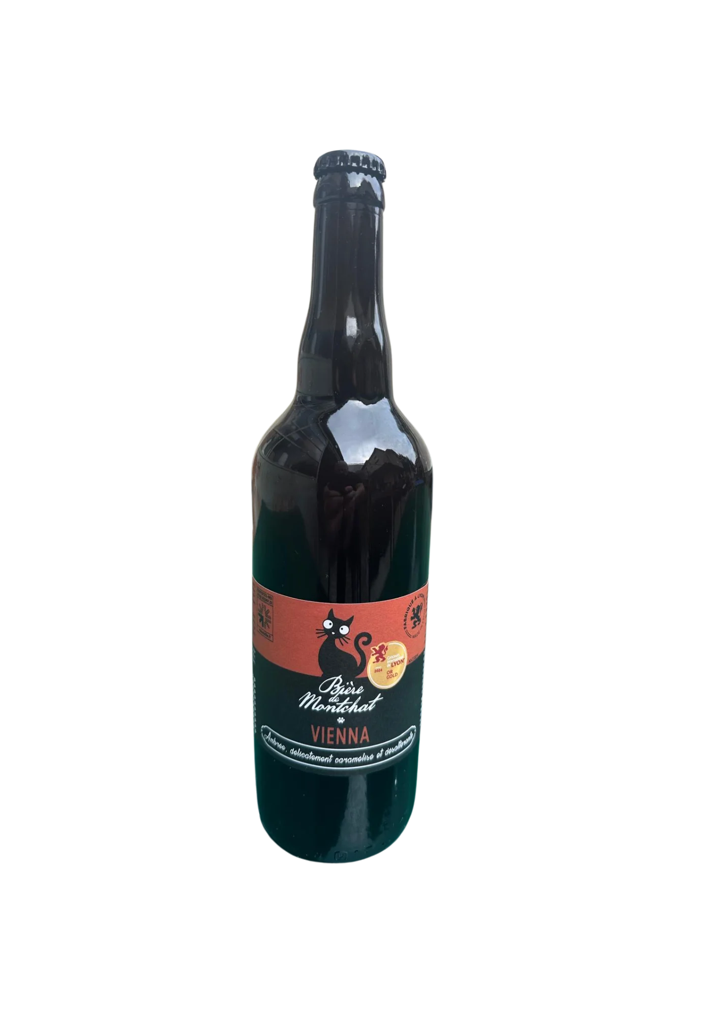 Bouteille de Bières de Montchat, Vienna, Ambrée