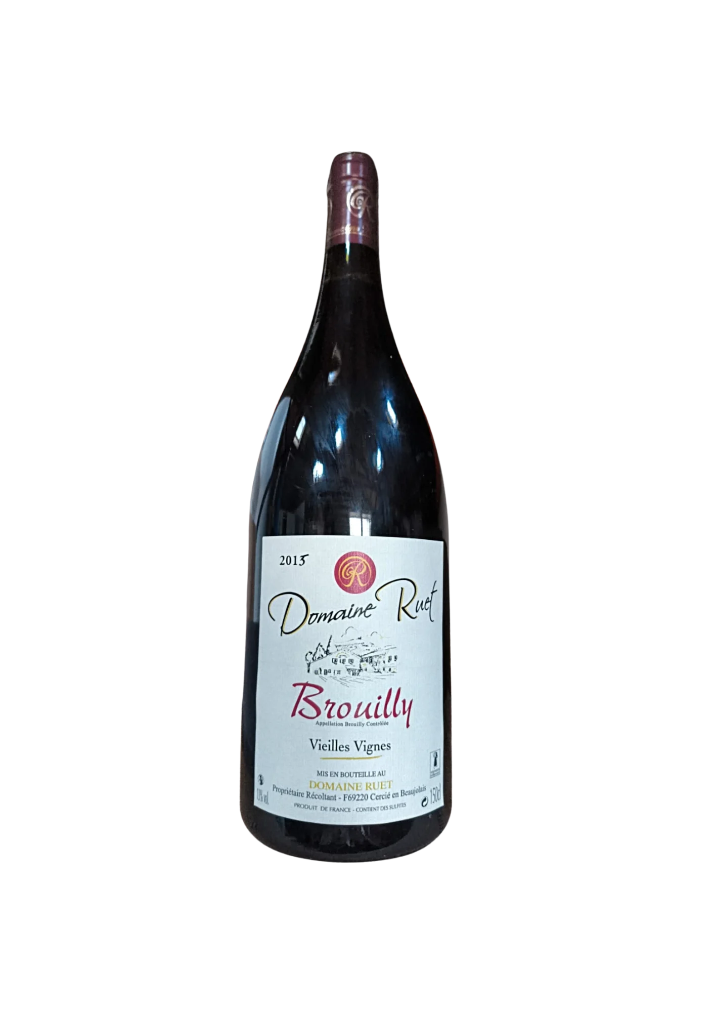 Magnum de Brouilly, Domaine Ruet, Vieilles Vignes, vin rouge