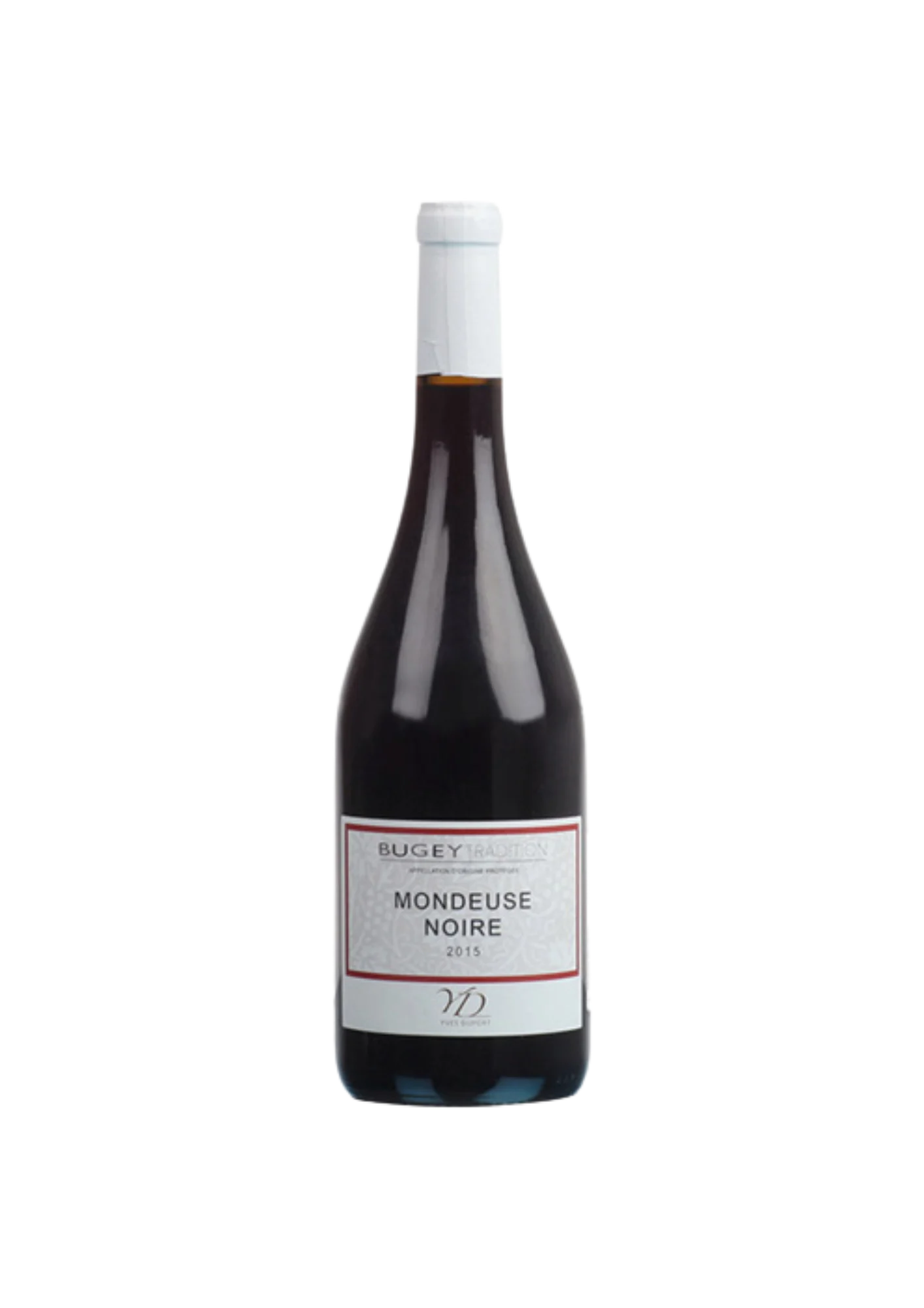 Bouteille de Bugey, Maison Yves Duport, Mondeuse Noire, vin rouge
