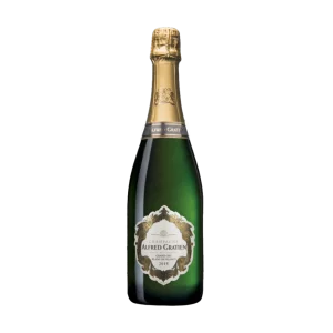 Bouteille de Champagne Grand Cru, Maison Alfred Gratien, Blanc de Blancs, blanc