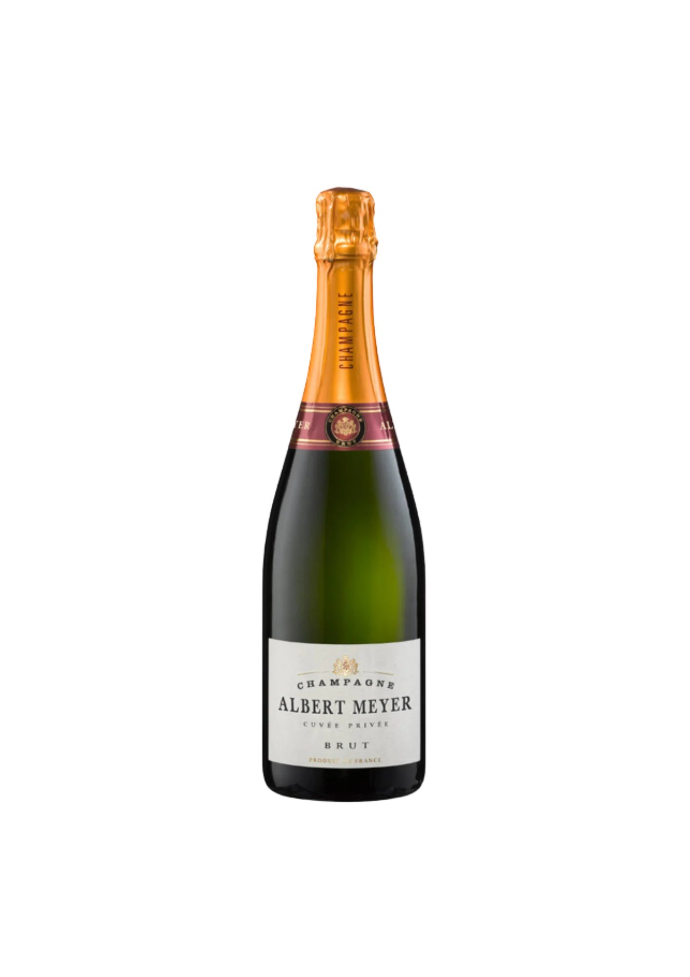 Bouteille de Champagne, Maison Alfred Gratien, Cuvée Albert Meyer, brut blanc