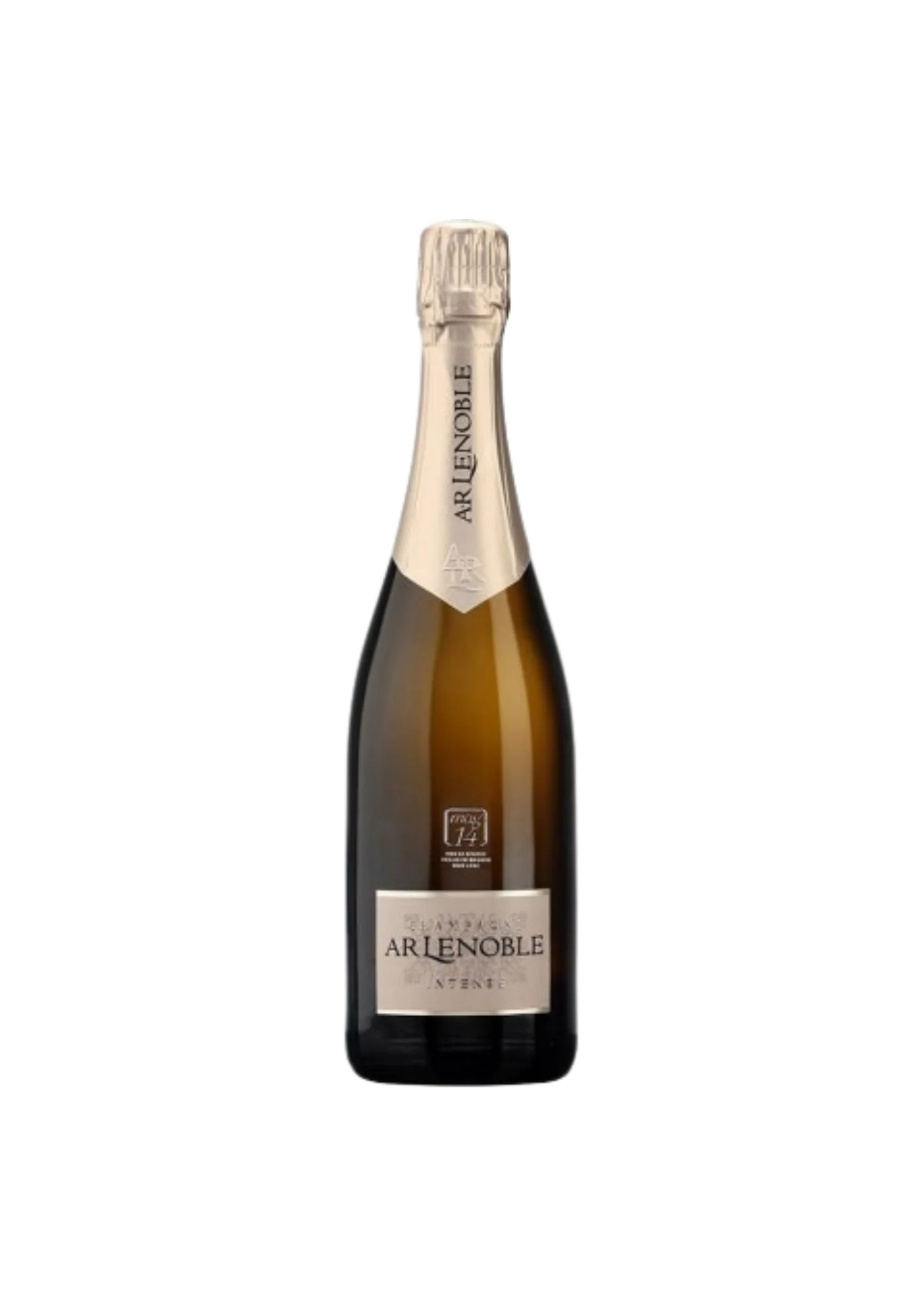 Flasche Champagne, Maison AR Lenoble, Intense Mag 19/20, extra-brut weiß