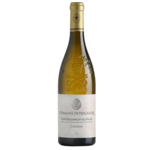 Bouteille de Châteauneuf du Pape, Domaine Duseigneur, Catarina, vin blanc