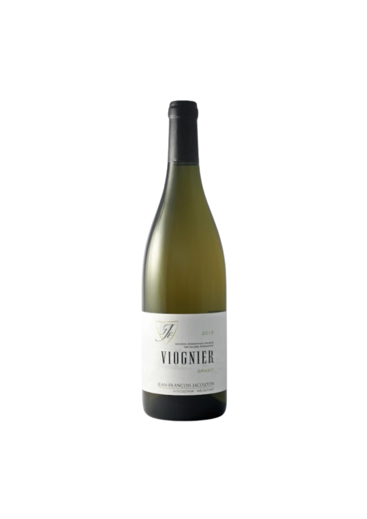 Flasche Collines Rhodaniennes IGP, Jean-François Jacouton, Granit Viognier, Weißwein