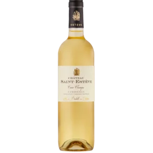 Bouteille de Corbières, Château Saint-Estève, Classique, vin blanc