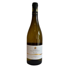 Bouteille de Corbières, Château Saint-Estève, Sissèle, vin blanc