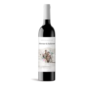 Bouteille de Corbières, Domaine Sainte Marie des Crozes, Hector et Juliette, vin rouge