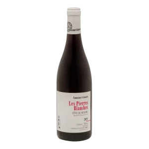 Bouteille de Côte de Beaune, Emmanuel Giboulot, Les Pierres Blanches, vin rouge
