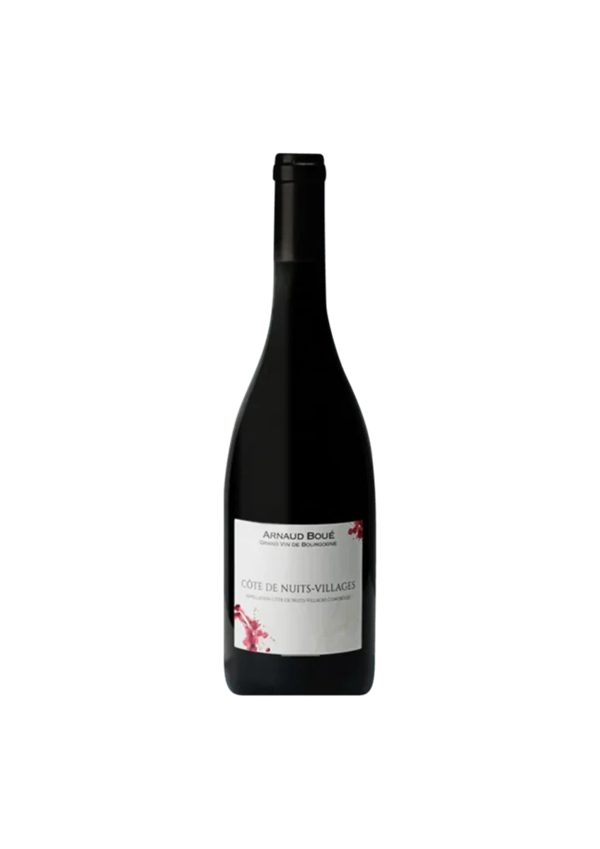 Bouteille de Côte de Nuits Villages, Domaine Arnaud Boué, vin rouge