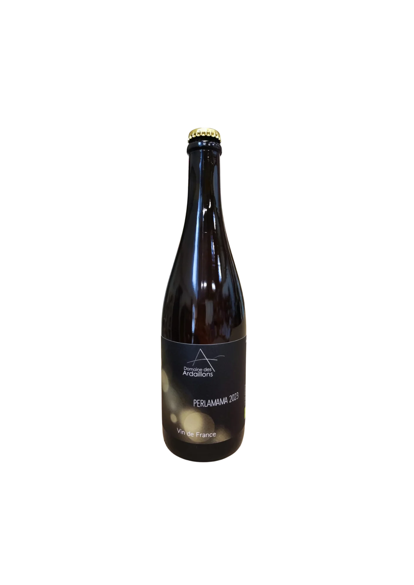 Bouteille de Côte Roannaise, Domaine des Ardaillons, Perlamama, vin rosé pétillant