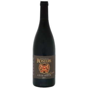 Bouteille de Côte Rôtie, Domaine de Rosiers, Drevon, vin rouge