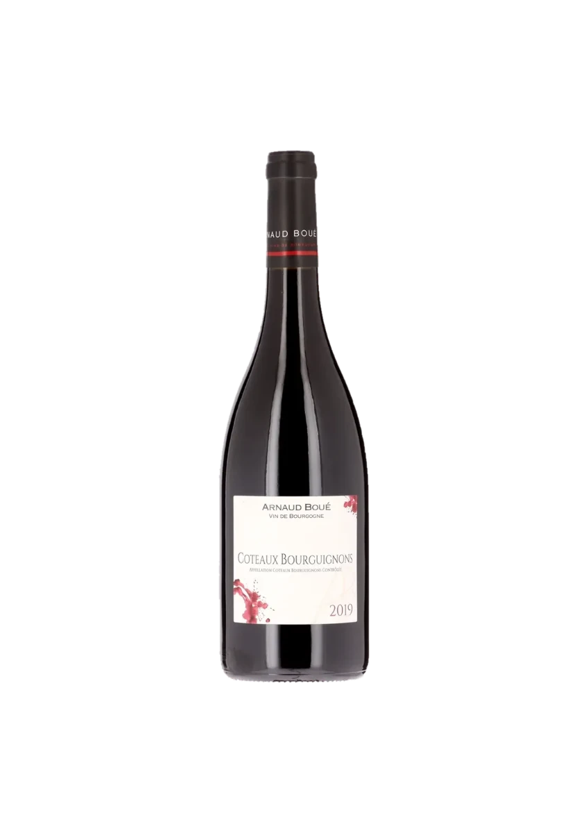 Bouteille de Coteaux Bourguignons, Domaine Arnaud Boué, Gamay, vin rouge
