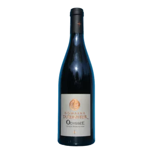Bouteille de Côtes du Rhône Villages, Domaine Duseigneur, Odyssée, vin rouge