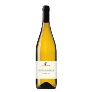 Bouteille de Crozes Hermitage, Clairmont, Les Palais, vin blanc