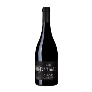 Bouteille de Crozes Hermitage, Domaine Delhome, Altitude 330, vin rouge