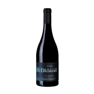 Bouteille de Crozes Hermitage, Domaine Delhome, Boréal, vin rouge