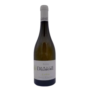 Bouteille de Crozes Hermitage, Domaine Delhome, Loess, vin blanc