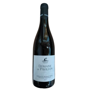 Bouteille de Crozes Hermitage, Domaine du Pavillon, Le Pavillon, vin rouge