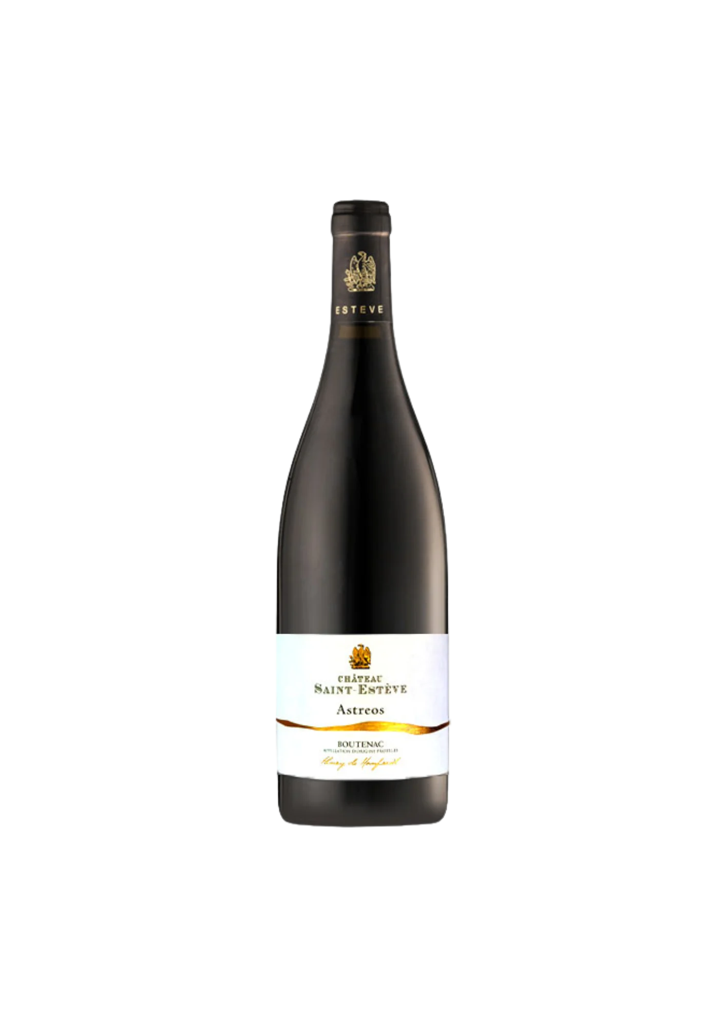 Bouteille de Cru Boutenac, Château Saint-Estève, Astreos, vin rouge