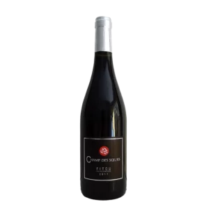 Bouteille de Fitou, Champ des Sœurs, Tradition, vin rouge