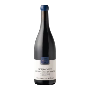 Bouteille de Hautes Côtes de Beaune, Maison Charles Père & Filles, La Combotte, vin rouge
