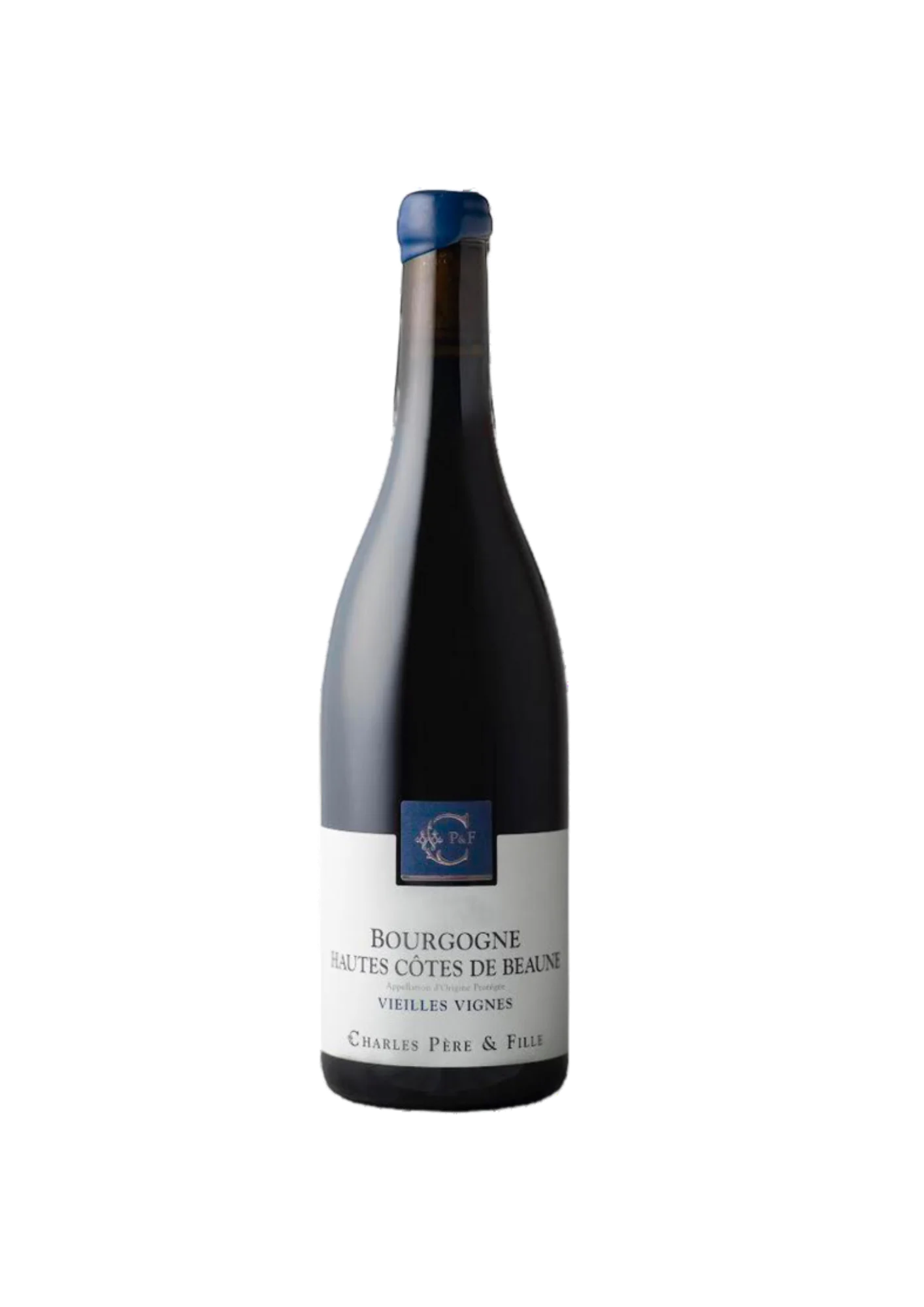 Flasche Hautes Côtes de Beaune, Maison Charles Père & Filles, Vieilles Vignes, Rotwein