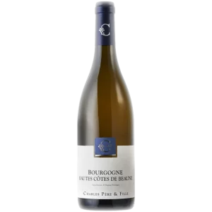 Bouteille de Hautes Côtes de Beaune, Maison Charles Père & Filles, vin blanc