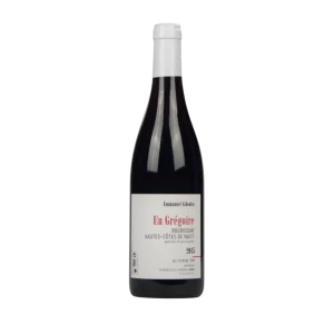 Bouteille de Hautes Côtes de Nuits, Emmanuel Giboulot, En Grégoire, vin rouge