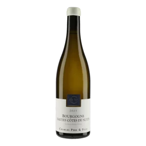 Bouteille de Hautes Côtes de Nuits, Maison Charles Père & Filles, vin blanc