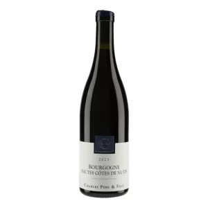 Bouteille de Hautes Côtes de Nuits, Maison Charles Père & Filles, vin rouge