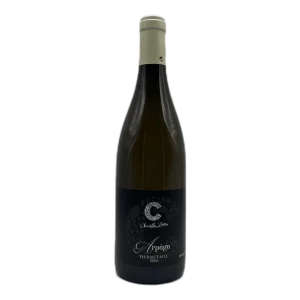 Bouteille de Hermitage, Christelle Betton, Arpège, vin blanc
