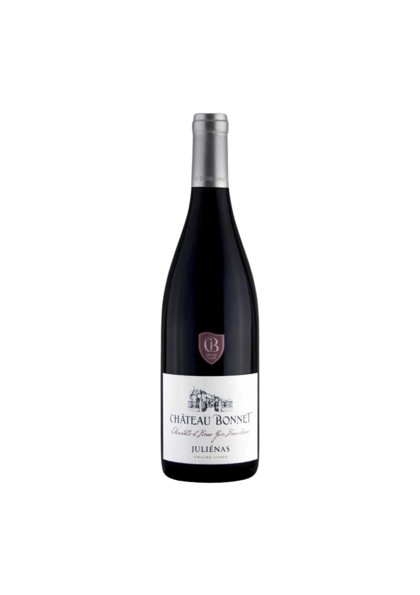 Bottle of Juliénas, Château Bonnet, Vieilles Vignes, red wine