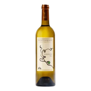Bouteille de Jurançon, Domaine de Montesquiou, Cuvade Préciouse, vin blanc