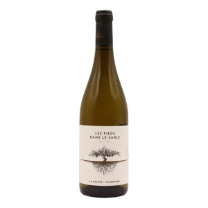 Bouteille de Landes IGP, Domaine La Pointe, Les Pieds dans le Sable, vin blanc